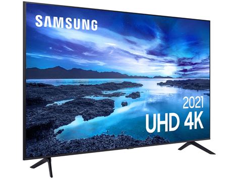 Smart Tv 65” Crystal 4k Samsung 65au7700 Wi Fi Bluetooth Hdr Alexa Built In 3 Hdmi 1 Usb Tvs