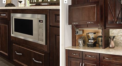 14 cabinets at consumers in commack, kraftmaid partial overlay hanely maple in cinnamon plywood construction for $4788.36. 7 Creative Ways To Design Your Kitchen Layout For ...