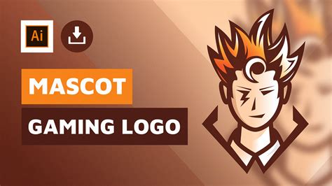 How To Make A Gaming Logo Illustrator Tutorial Download