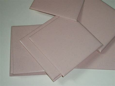 Small Vintage Lot Of Pink Plastic Wall Tile 425 By Iprefervintage