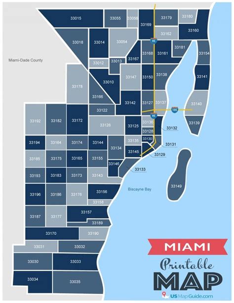 Miami Fl Zip Code Map Updated Zip Code Map Map Coding