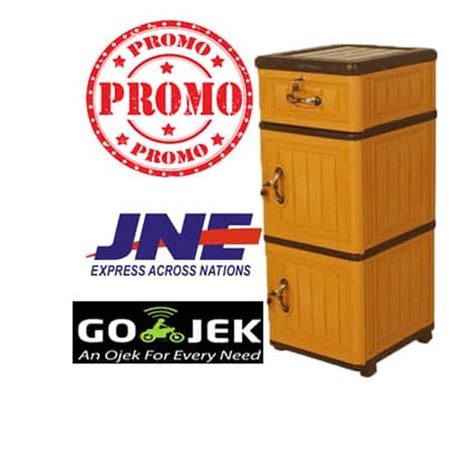 Jual Promo Murah Lemari Plastik Drawer Rak Plastik Excel Pintu Laci Di Lapak Aslan Shopp