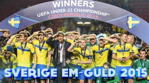 Sverige inleder em 14 juni mot spanien i bilbao och möter sedan slovakien respektive polen i dublin 18 och 23 juni. Sveriges U21 EM-GULD - Hela resan till EM-GULD - YouTube