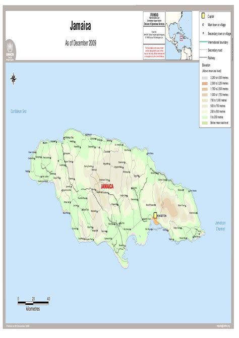 Document Jamaica Atlas Map