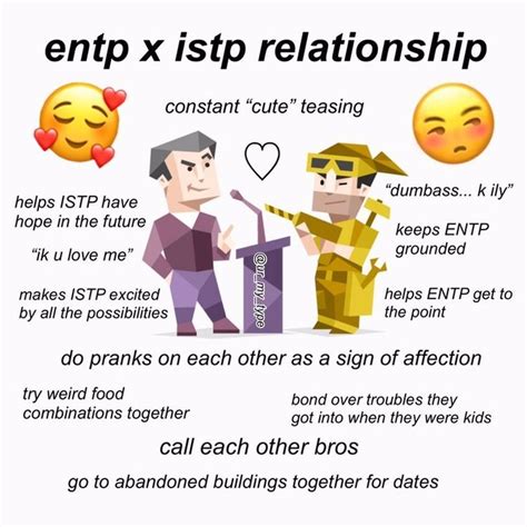 Entp X Istp Relationship Meme Mbti Istp Relationships Mbti Relationships Entp