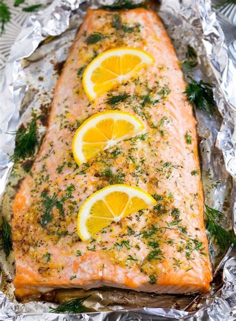 Saumon en papillote au citron et à laneth