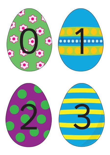 Engaging Easter Egg Numbers Free Classroom Resource