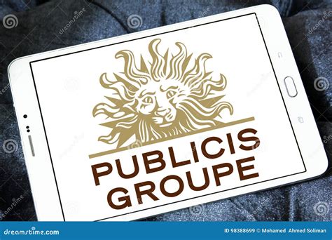 Publicis Groupe Company Logo Editorial Stock Image Image Of Largest