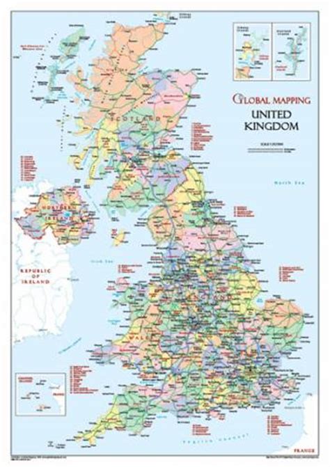 Free Map Of Uk Counties