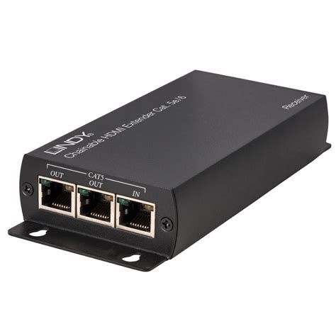 Cascadeable Hdmi Cat6 Extender Receiverrepeater Unit From Lindy Uk