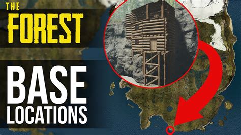 The Forest Game Best Base Locations Best Games Walkthrough