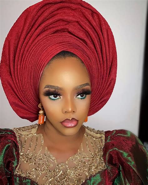 50 Gele And Makeup Styles For A 2021 Nigerian Bride Melody Jacob