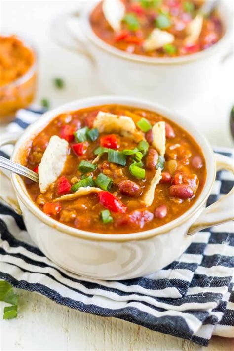 Slow Cooker Pumpkin Chili Oh Sweet Basil Recipe Slow Cooker