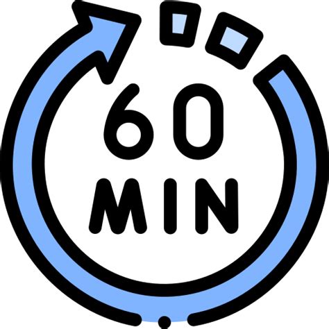 60 Minutes Free Icon