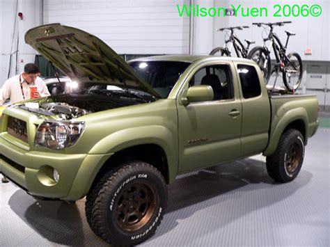 Toyota Booth 47l V8 In Tacoma Flat Olive Green Paint By