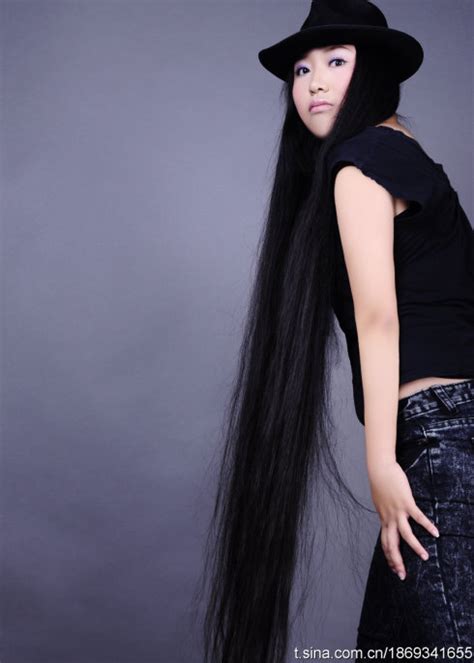 Long Hair Photos From Chinese Twitter 22