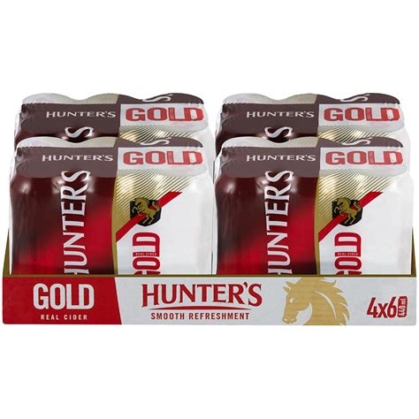 Hunters Gold Twister 4x 6x330ml Can The Sip Collection