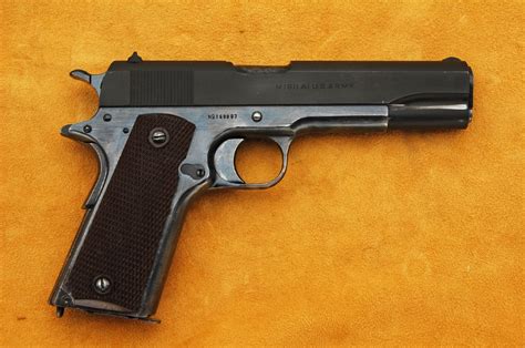 Colt Model 1911 Us Army Caliber 45 Acp Semi Auto Pistol Candr Ok For Sale
