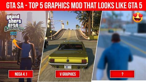 Top 5 Best Graphics Mods Gta San Andreas 2022 Youtube