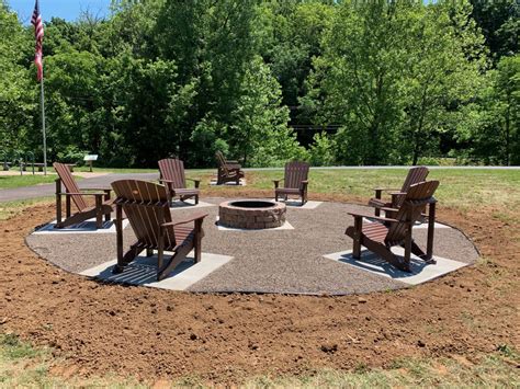 Fire Pit Added To Pavilion Area The Broughton Foundation