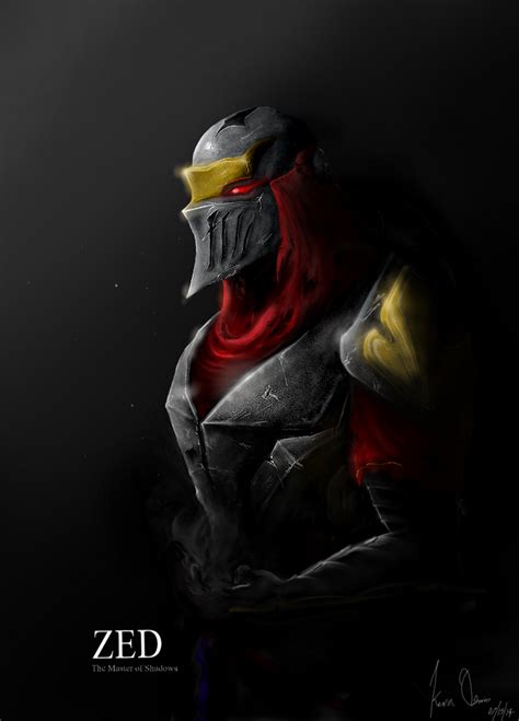 Zed The Master Of Shadows By Nerdslayer94 On Deviantart
