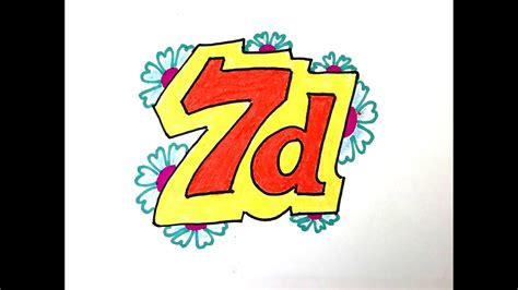 Cách Thiết Kế Logo Tên Lớp Logo Dạng Chữ Mĩ Thuật 7 Draw Letter