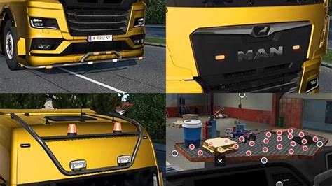 MAN TGX Tuning Mod Slots V ETS Mods Euro Truck Simulator Mods ETS MODS LT