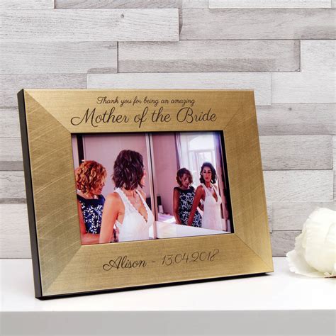 Personalised Mother Of The Bride Or Groom Photo Frame By Urban Twist