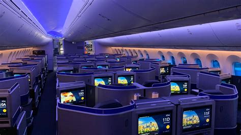 United Boeing 787 Dreamliner Interiors