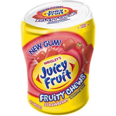 Sugar free gumballs near me. Juicy Fruit Fruity Chews Strawberry Sugarfree Gum, 40 ct ...
