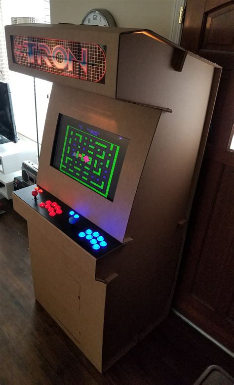 Arcade Cabinet Template Etsy