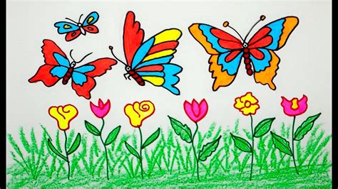 How To Draw Butterfly Butterfly Drawing Drawing For Beginners Draw