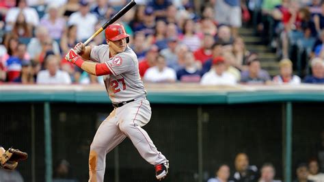 Explore mike trout wallpapers on wallpapersafari | find more items about mike trout wallpaper hd, bryce harper wallpaper, cool mike trout wallpapers. Mike Trout: Pull Hitting Monster - The Unbalanced - Medium