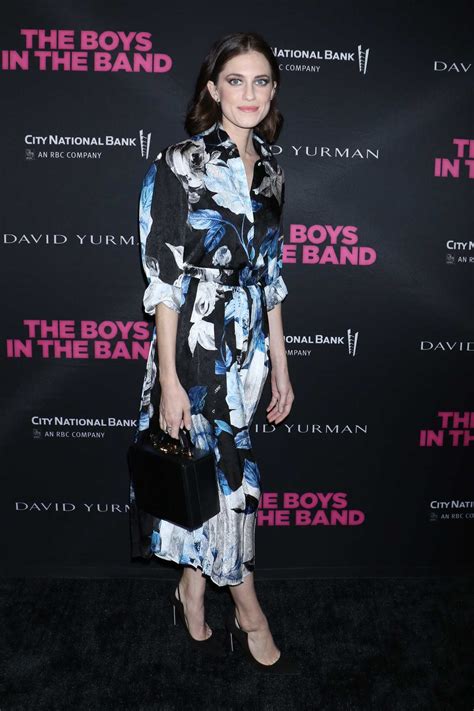 Allison Williams At The Boys In The Band 50th Anniversary Celebration