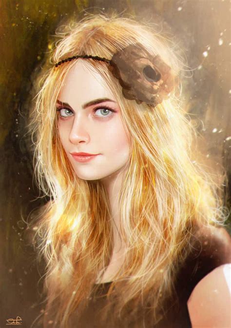 How To Paint These Digital Portraits Step By Step Digital