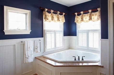 Easy Tips To Help You Decorating Navy Blue Bathroom Home