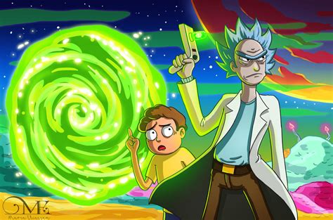 Rick And Morty Fan Art By Maariaria On Deviantart