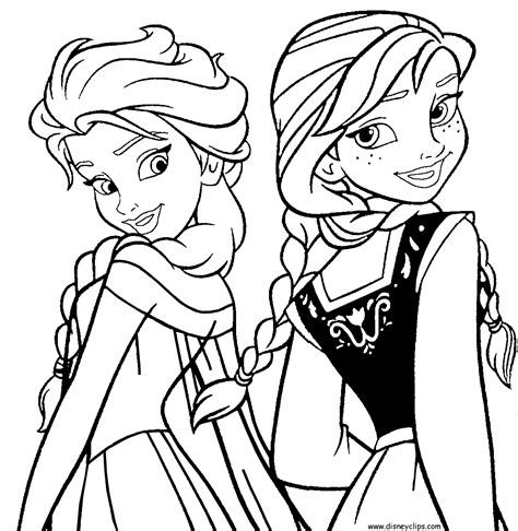 Coloriage Reine des Neiges #71662 (Films d'animation) – Dessin à