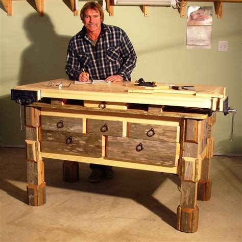 How To Build A Diy Wood Workbench Super Simple 50 Bench Woodworking