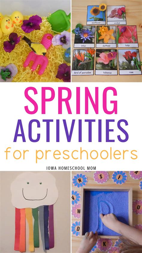 Spring Activities For Preschoolers Lesson Plans For A Preschool Spring