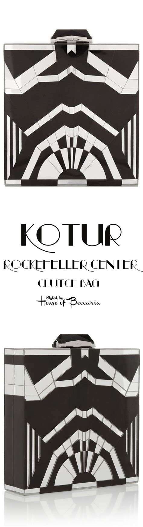 ~kotur Fall Winter 2013 Black Rockefeller Center Art Deco Inspired