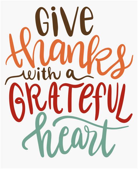 Give Thanks With A Grateful Heart Svg Cut File Give Thanks With A Grateful Heart Clipart Hd