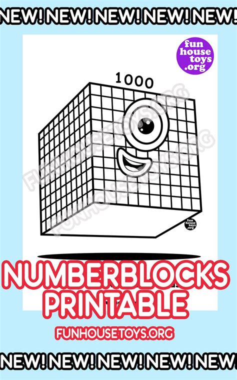 √ 23 Numberblocks Coloring Pages 17 Drawing Books