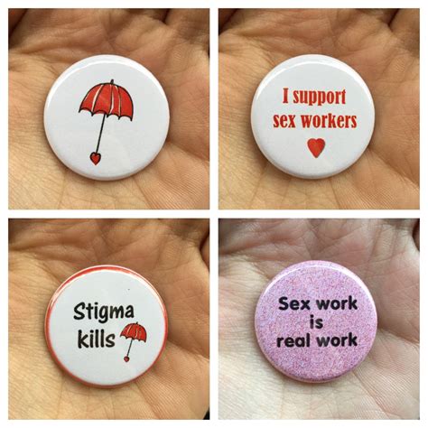 Sex Work Support Buttons Radical Buttons