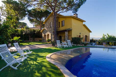 Holiday home Tordera Costa Maresme Villa Spain for rent Afortunada