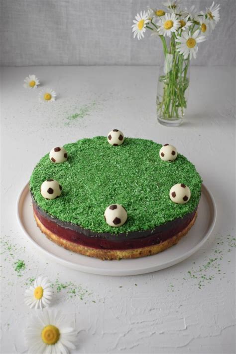 Wenn du unter papageienkuchen schaust, findest du rezepte in denen rote grütze pulver für die farbe rot verwendet wird. WM Käsekuchen Torte - Auch ohne künstliche ...