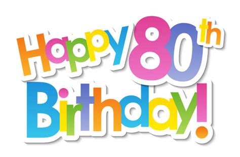 80th Birthday Clip Art Clip Art Library Images And Photos Finder