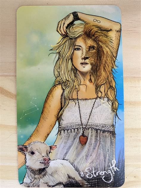 Strength Tarot Card Meaning Aluxuriousmind Strength Tarot Tarot