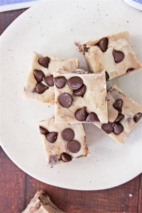 Easy Chocolate Chip Cookie Dough Fudge Kitchen Fun With My 3 Sons
