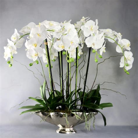 artificial flowers and luxury faux orchids specialist demmerys uk orchid flower arrangements